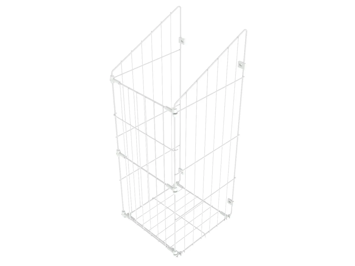 Panier à linge 60cm - Blanc – Image 2