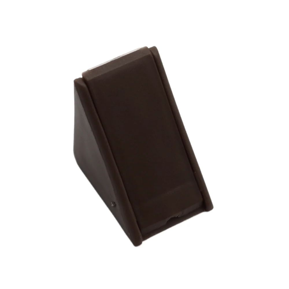 Équerre d'angle plastique - Marron très foncé 1000 pièces – Image 2